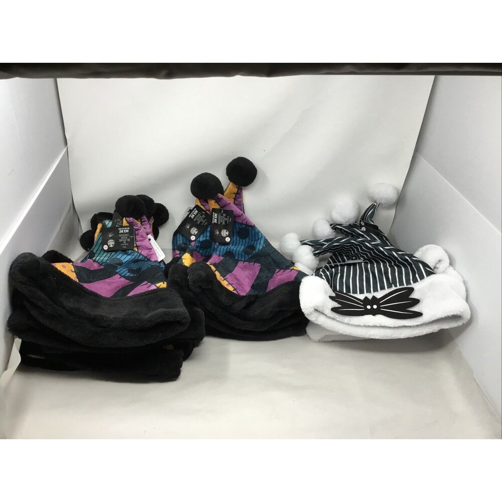 Jack Skellington Santa Hat Lot of 17 Wholesale New w/Tags